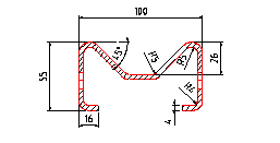 КЭ формировать машину для Пурлин формы сигмы/сигмы/столба сигмы/столба усовика