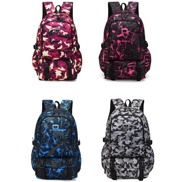 backpack for men and women are the new Korean version of campus students' computer travel bags