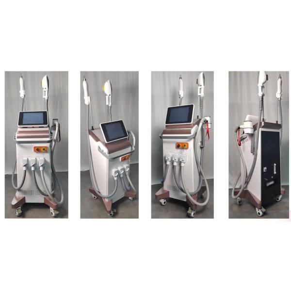 4 In1 Hair Removal Diode Laser Tattoo Removal Q Switched Nd Yag Laser 755 808 1064nm Hair Removal Machine