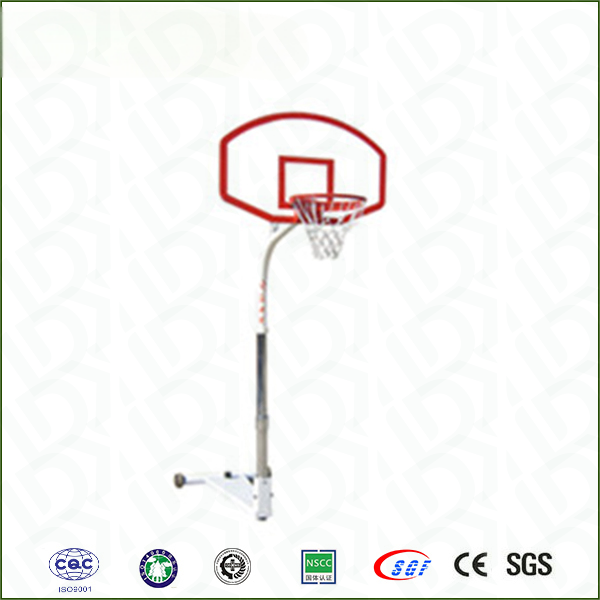 Height Adjustable Basketball Stand Outdoor Basketball Hoop Portable With Wheels