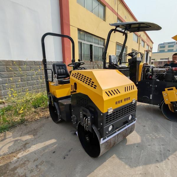 Full Hydraulic Road Roller Compactor with Double Drum Diesel Engine Road Roller Sell