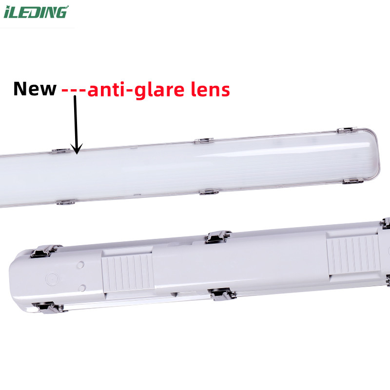 Industrial 60W 4' LED Linear Tri Proof Light IP67 Waterproof Driver 120-277V / 120-347V