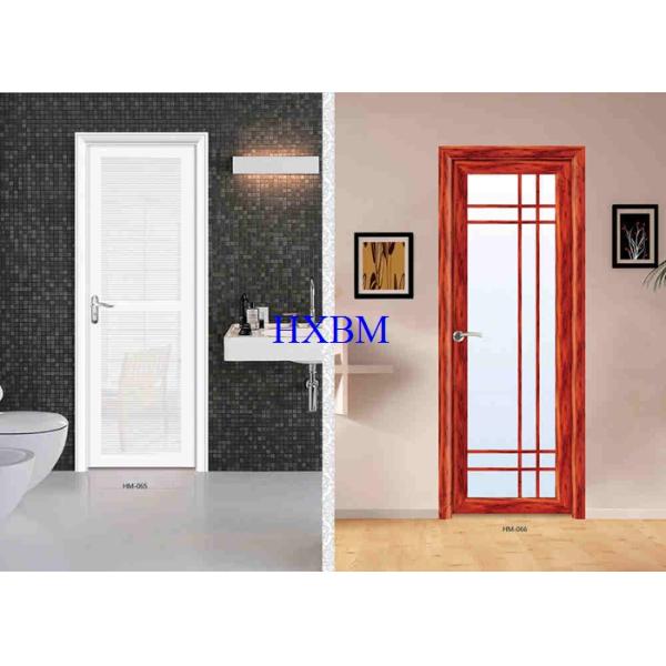 Vidro laminado vitrificado de portas interiores de padrão europeu dobro de alumínio ou vidro do costume