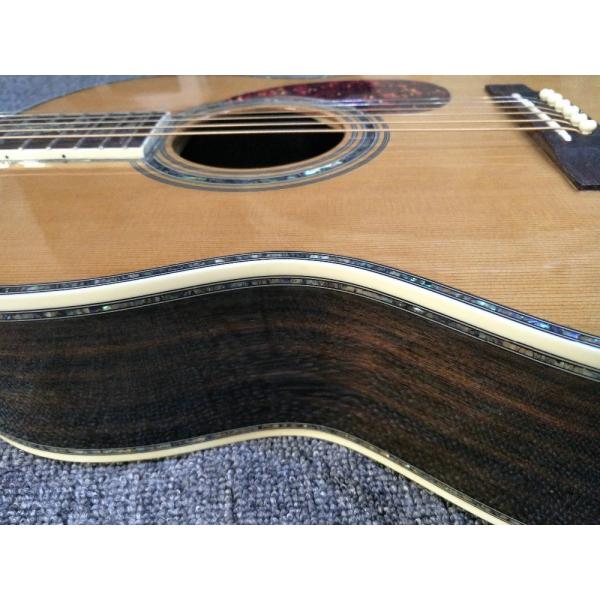 39 inches ooo45s Acoustic Guitar Top AAA Solid Red Cedar Abalone Binding Body With Fishman Pickups Rosewood fingerboard
