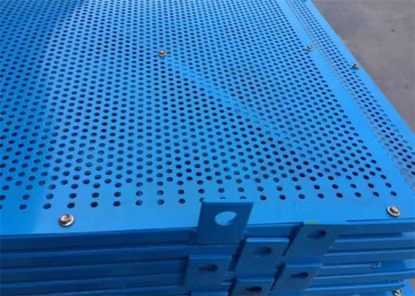 Reusable Perofrated Aluminum Construction Safety Screens Building Site Use