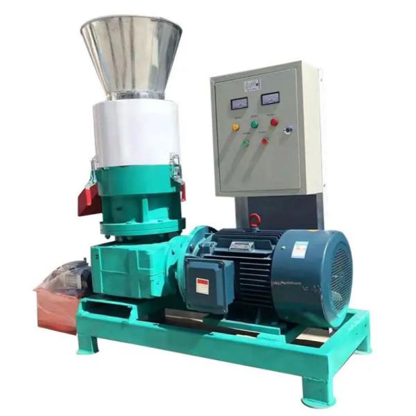Flat Die Wood Sawdust Pellet Mill Environment Protection Energy Saving