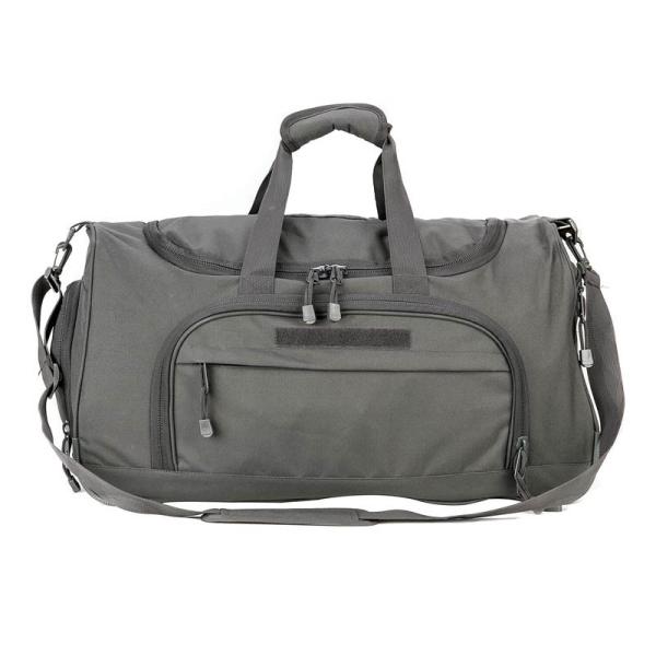 Classic Locomotive Style Weekender Gym Bag Big Capacity With Shoes Pouch