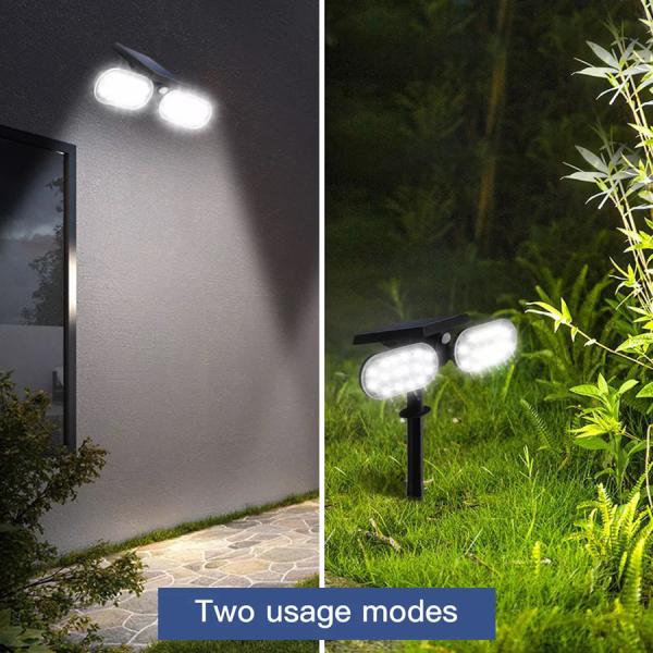 IP65 Waterproof Solar Power Garden Lights Stick Lawn Stake Outdoor Pathway Yard LED