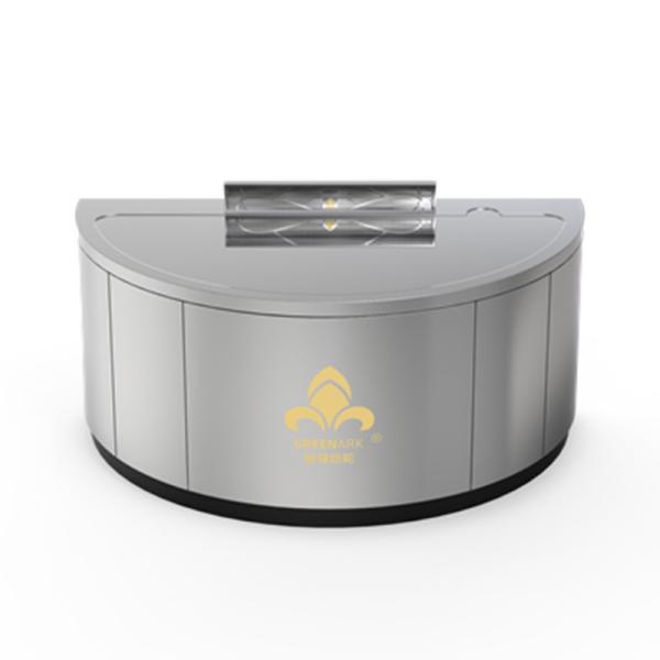 Semi-circle Teppanyaki Grill Table  can be customized in size and smoke exhaust method （according to needs）hibachi grill