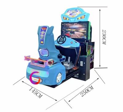 110/220V Electric Single Car Racing Arcade Game Machines Sit Down Driving Indoor Amusement