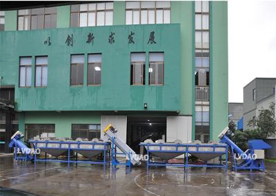 Simple Operation Plastic Washing Line Recycling With Custom Color High Efficiency
