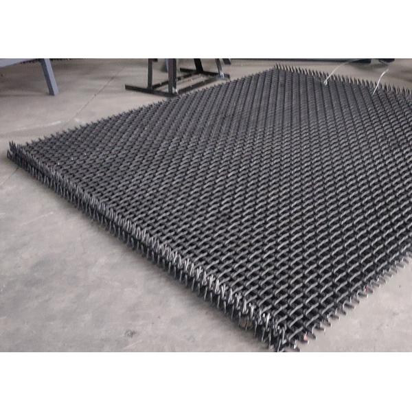 High Tensile 65 Mn Quarry Rock Crusher Crimped Wire Woven Screen Mesh for Vibrating