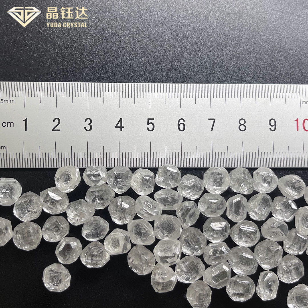 0.03ct к 20ct ПРОТИВ грубой выросли лабораторией, который диамантов цвета диамантов HPHT d e для шкентеля