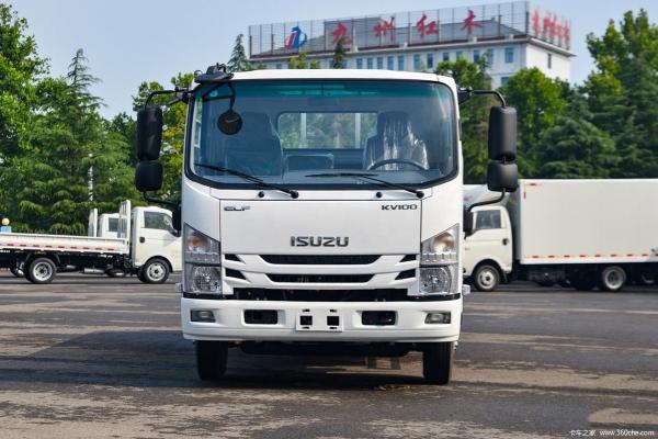 NEW ISUZU Mini Cargo Van Trucks 4X2 120hp RHD Diesel 5Ton 7Ton Light Duty M100 Small Cargo Truck for Sale