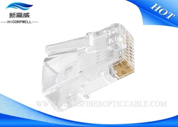 RJ45 Connector Ethernet LAN Cable 8p8c Cat5 / Cat5e UTP Connector High Performance