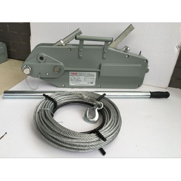3.2T Capacity Tirfor Manual Wire Rope Hoist with 3200KG Rated Capacity and 16mm Rope Diameter for Heavy Lifting