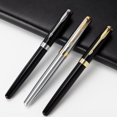 Stainless Steel Signature Neutral Pen Business Metal Roller Pen 0.7mm