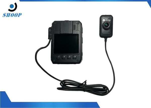 Polícia de AES Enycryption 128GB GPS e câmeras Wearable do corpo para a aplicação da lei