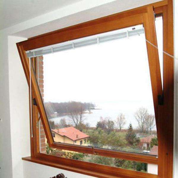 Размер анти- окна окна царапины алюминиевого двойной застекленный подгонял