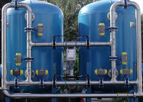 100t/H Industrial Water Filtration Equipment , 6.6m Height Reclaimed Water System
