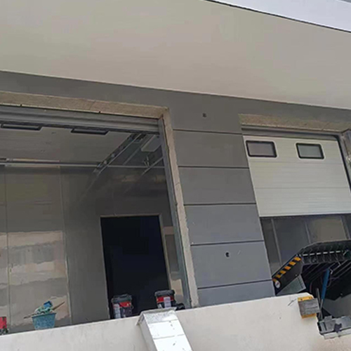 Automatic Sectional Industrial Door 2mm For Industrial Fabrication Workshops