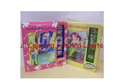 Fashion Education Cartoon Cardboard Children'S Books Customized Size