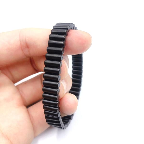Diametrally Black NdFeB Neodymium Magnet For Magnet Bracelet