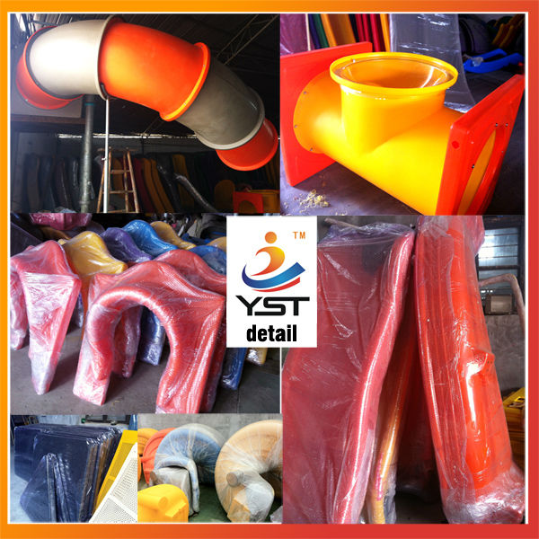 Оборудование спортивной площадки радуги деревянное гальванизировало одобренный CE стальной трубы