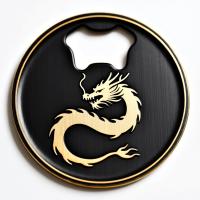 Hand Wash Metallic Coaster With Bottle Opener Function A Perfect Combination Of Style And Practicality