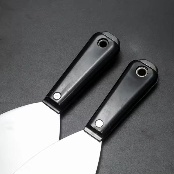 Plastic ABS Handle Soft Grip Flexible Stainless Steel Carbon Steel Rust-free Putty Knife Scrapers