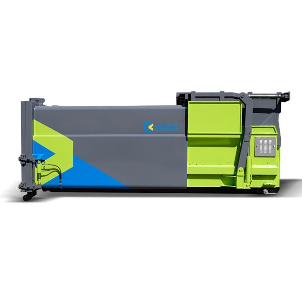 6 Ton 15000L Mobile Garbage Compactor with 24Mpa Compression Force for Heavy Duty Solid Waste Collection