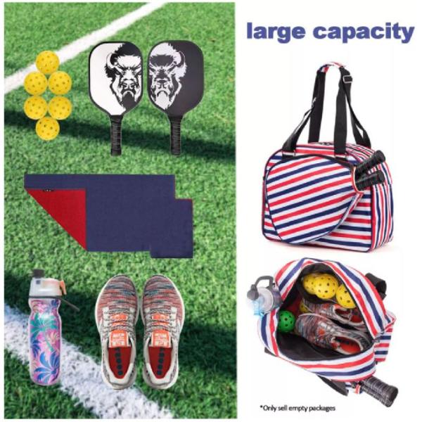 Сумка Pickleball изготовленных на заказ портативных водоустойчивых женщин полиэстера
