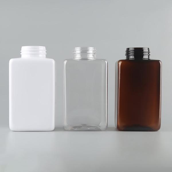 бутылка шампуня ЛЮБИМЦА 500ml квадратная косметическая упаковывая пластиковая