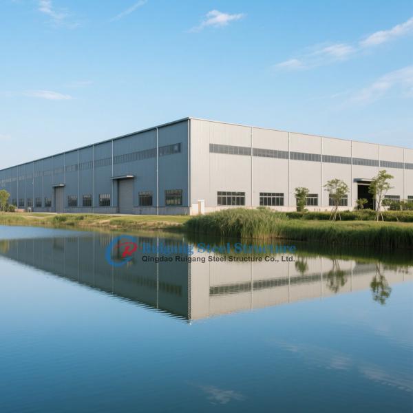 High-Strength Prefabricated Steel Structure Warehouse With Anti Corrosion Treatment