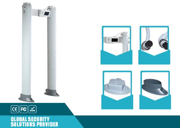 24 Zones Archway Metal Detector Door Frame Detector Walk In Metal Detector