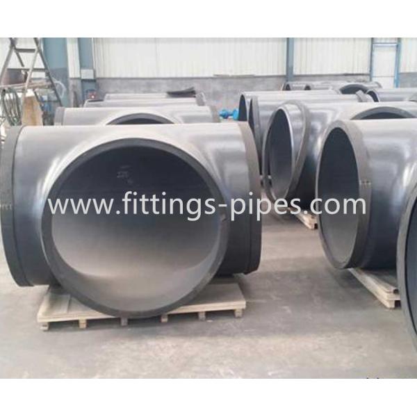 6 Inch Sch40 Steel Pipe Tee Fittings A335 P11 Alloy Material