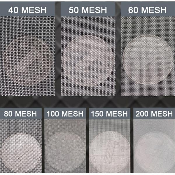 200 Mesh Stainless Steel Woven Wire Mesh 304 316 2m Roll