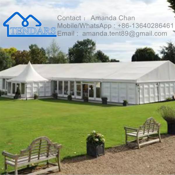 Outdoor Luxury Party Tent Wedding Heavy Duty Tent Large Event Tent Outdoor Commercial Structure