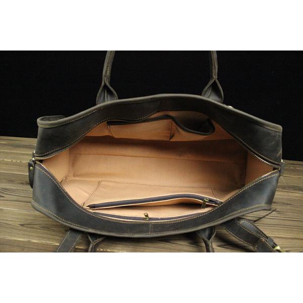 Реальная сумка багажа кожи лошади кожаных вещевых мешков сумасшедшая для перемещения LB02