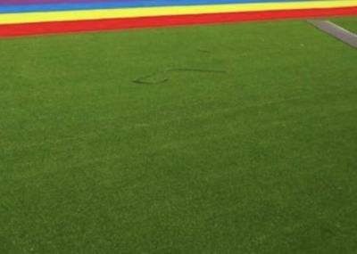 Latex Coating 30mm Pile Height Green Soccer Artificial Turf