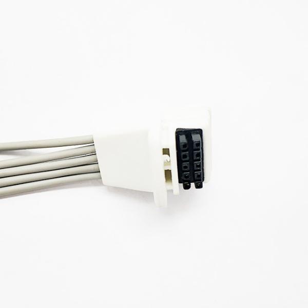 Cabo de Mortara HT3 TPU Holter Ecg, 5 monitor médico do Pin Holter das ligações 10