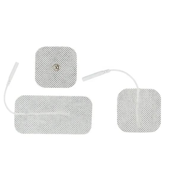 OEM Wired Physiotherapy Tens Electrodes Pad for Body Massager Muscle Stimulator