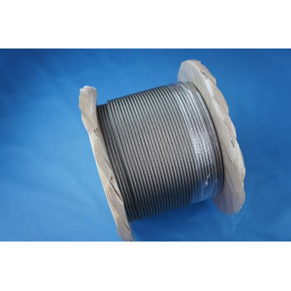 Cable de acero galvanizado para aeronaves, diámetro 3/32, longitud 1000m, con norma GBT20118-2006/DIN3055-72 para seguridad industrial