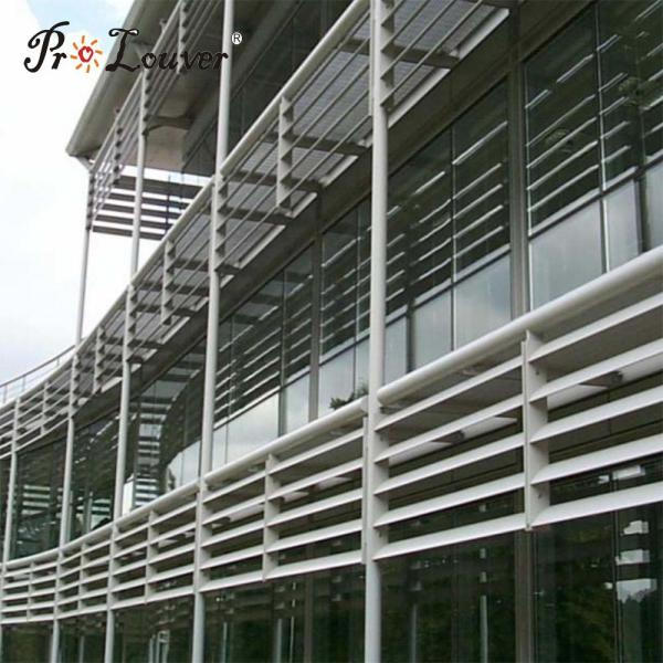 China wholesale Aerofoil fixed sun louver screen,Exterior Aerofoil screen