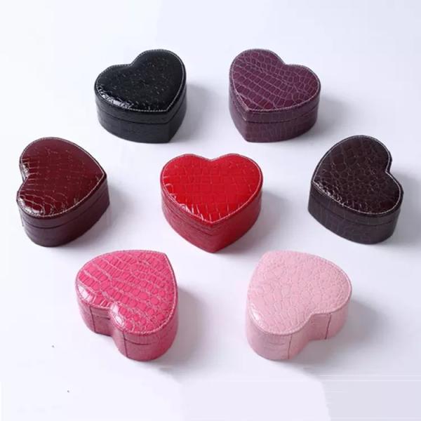 Серег стержня шкатулки для драгоценностей ODM кожа PU небольших портативных жиронепроницаемая