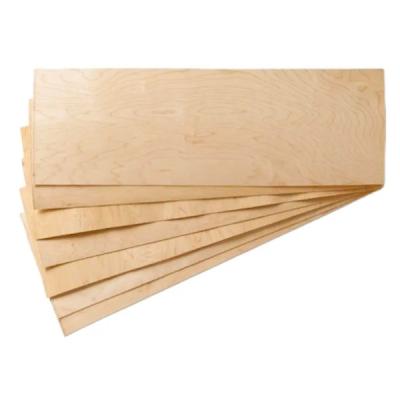 Veneer de corte rotativo de Maple canadense natural 0,6 mm-3,0 mm para skateboards