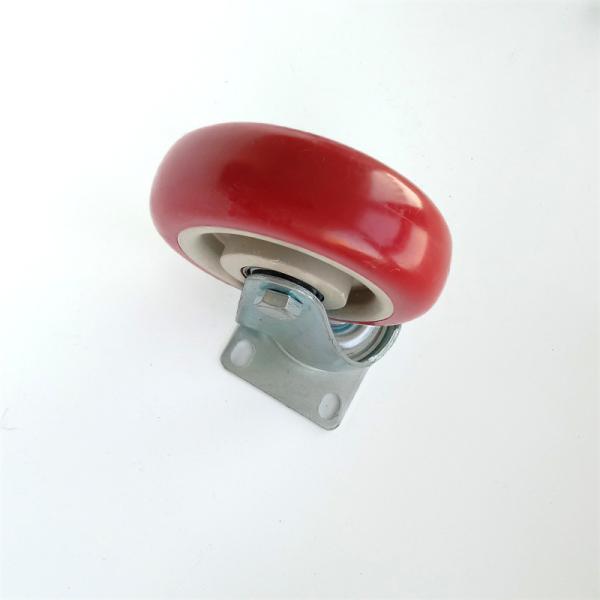 Custom Small Furniture Light Duty Caster Wheels 55mm Red Black Blue
