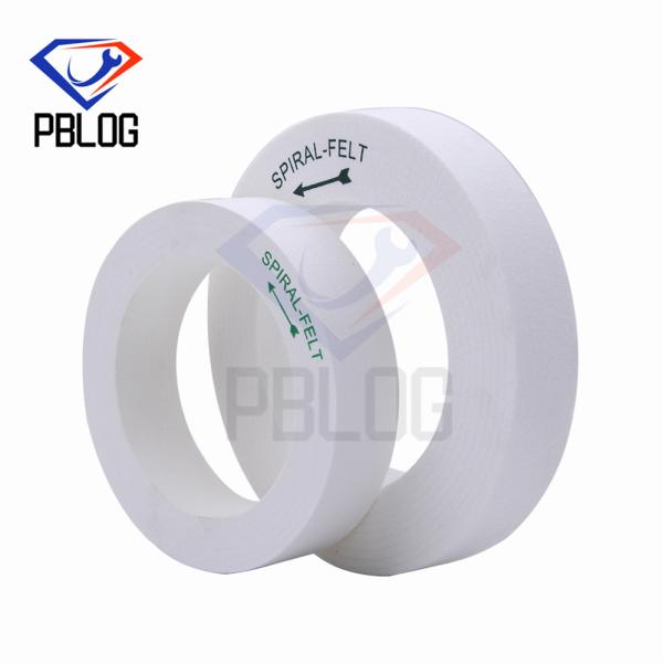PBLOG Beveled edge machine polishing wheel white wool polishing wheel grinding wheel