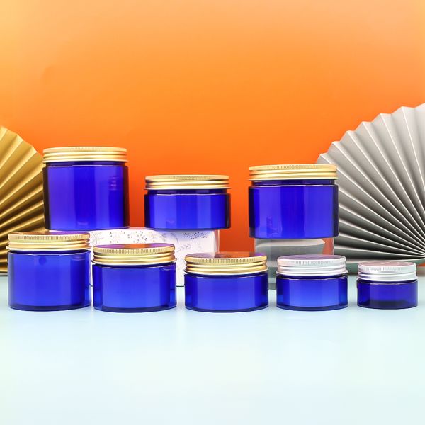 Wide-Mouthed Recyclable FDA Approved PET Plastic Jar for Cosmetic Cream Packaging