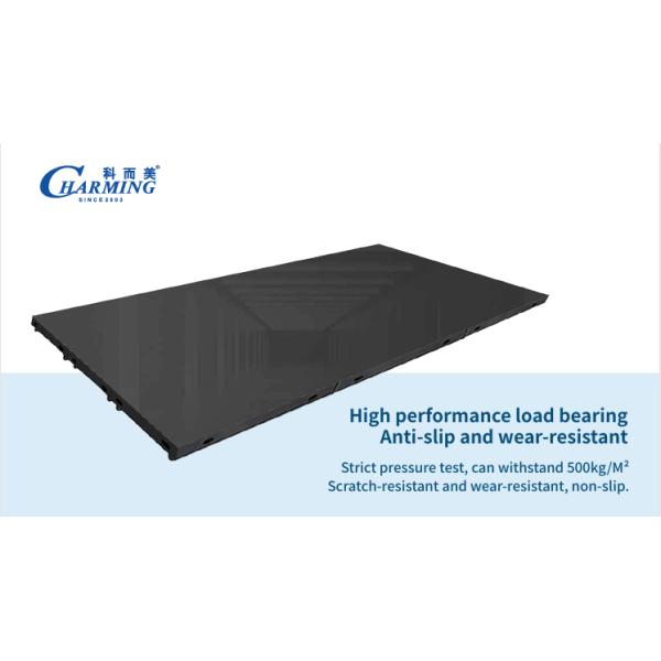 Load Capacity  500KG Dance Floor Tempered P3.91 Glass Dance Floor Rapid Packaging Technology